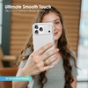 image:imageTENOC Phone Case Compatible with iPhone 15 Black Case AntiFingerprint Protective Bumper Matte Cover for 61 InchClear AntiYellowing