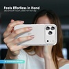 image:imageTENOC Phone Case Compatible with iPhone 15 Black Case AntiFingerprint Protective Bumper Matte Cover for 61 InchClear AntiYellowing