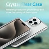 image:imageTENOC Phone Case Compatible with iPhone 15 Black Case AntiFingerprint Protective Bumper Matte Cover for 61 InchClear AntiYellowing