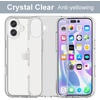 image:imageTENOC Phone Case Compatible with iPhone 15 Black Case AntiFingerprint Protective Bumper Matte Cover for 61 InchClear AntiYellowing