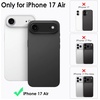 image:imageTENOC Phone Case Compatible with iPhone 15 Black Case AntiFingerprint Protective Bumper Matte Cover for 61 InchClear AntiYellowing
