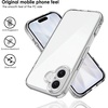 image:imageTENOC Phone Case Compatible with iPhone 15 Black Case AntiFingerprint Protective Bumper Matte Cover for 61 InchClear AntiYellowing
