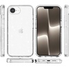 image:imageTENOC Phone Case Compatible with iPhone 15 Black Case AntiFingerprint Protective Bumper Matte Cover for 61 InchClear Glitter