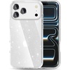 image:imageTENOC Phone Case Compatible with iPhone 15 Black Case AntiFingerprint Protective Bumper Matte Cover for 61 InchClear Glitter