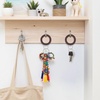image:imageTENOC Spiral Coil Keychain Antilost Key Chain Holder Lanyard Cord for Sauna Outdoor Sports and Gym PoolBrown