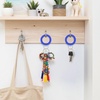 image:imageTENOC Spiral Coil Keychain Antilost Key Chain Holder Lanyard Cord for Sauna Outdoor Sports and Gym PoolDeep Blue