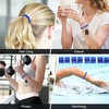 image:imageTENOC Spiral Coil Keychain Antilost Key Chain Holder Lanyard Cord for Sauna Outdoor Sports and Gym PoolDeep Blue