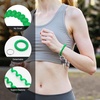 image:imageTENOC Spiral Coil Keychain Antilost Key Chain Holder Lanyard Cord for Sauna Outdoor Sports and Gym PoolDeep Green