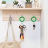 image:imageTENOC Spiral Coil Keychain Antilost Key Chain Holder Lanyard Cord for Sauna Outdoor Sports and Gym PoolDeep Green