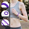 image:imageTENOC Spiral Coil Keychain Antilost Key Chain Holder Lanyard Cord for Sauna Outdoor Sports and Gym PoolDeep Purple