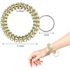 image:imageTENOC Spiral Coil Keychain Antilost Key Chain Holder Lanyard Cord for Sauna Outdoor Sports and Gym PoolG3