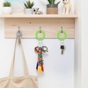 image:imageTENOC Spiral Coil Keychain Antilost Key Chain Holder Lanyard Cord for Sauna Outdoor Sports and Gym PoolLight Green