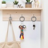 image:imageTENOC Spiral Coil Keychain Antilost Key Chain Holder Lanyard Cord for Sauna Outdoor Sports and Gym PoolMtblack