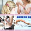 image:imageTENOC Spiral Coil Keychain Antilost Key Chain Holder Lanyard Cord for Sauna Outdoor Sports and Gym PoolMtrose Pink