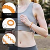 image:imageTENOC Spiral Coil Keychain Antilost Key Chain Holder Lanyard Cord for Sauna Outdoor Sports and Gym PoolOrange