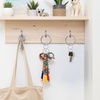 image:imageTENOC Spiral Coil Keychain Antilost Key Chain Holder Lanyard Cord for Sauna Outdoor Sports and Gym PoolRainbows2