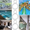 image:imageTENOC Spiral Coil Keychain Antilost Key Chain Holder Lanyard Cord for Sauna Outdoor Sports and Gym PoolWhite