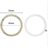 image:imageTENOC Universal Metal Ring Sticker 3Pcs Light PurpleWhite