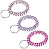 image:imageTENOC Spiral Coil Keychain Antilost Key Chain Holder Lanyard Cord for Sauna Outdoor Sports and Gym PoolG1