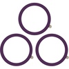 image:imageTENOC Universal Metal Ring Sticker 3Pcs Light PurplePurple