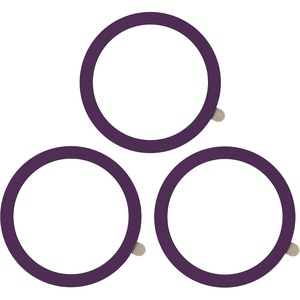 image:imageTENOC Universal Metal Ring Sticker 3Pcs Light PurplePurple