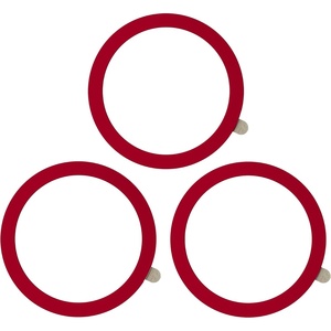 image:imageTENOC Universal Metal Ring Sticker 3Pcs Light PurpleRed