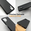 image:imageTENOC Phone Case for Samsung Galaxy A54 5G Black Case AntiFingerprint Protective Bumper Matte CoverBlack Matte