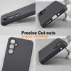 image:imageTENOC Phone Case for Samsung Galaxy A54 5G Black Case AntiFingerprint Protective Bumper Matte CoverBlack Matte