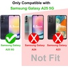 image:imageTENOC Phone Case for Samsung Galaxy A54 5G Black Case AntiFingerprint Protective Bumper Matte CoverClear
