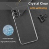 image:imageTENOC Phone Case for Samsung Galaxy A54 5G Black Case AntiFingerprint Protective Bumper Matte CoverClear