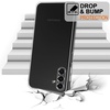 image:imageTENOC Phone Case for Samsung Galaxy A54 5G Black Case AntiFingerprint Protective Bumper Matte CoverClear