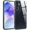 image:imageTENOC Phone Case for Samsung Galaxy A54 5G Black Case AntiFingerprint Protective Bumper Matte CoverClear