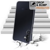 image:imageTENOC Phone Case for Samsung Galaxy A54 5G Black Case AntiFingerprint Protective Bumper Matte CoverClear
