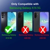 image:imageTENOC Phone Case for Samsung Galaxy A54 5G Black Case AntiFingerprint Protective Bumper Matte CoverClear