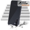 image:imageTENOC Phone Case for Samsung Galaxy A54 5G Black Case AntiFingerprint Protective Bumper Matte CoverClear AntiYellowing