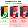 image:imageTENOC Phone Case for Samsung Galaxy A54 5G Black Case AntiFingerprint Protective Bumper Matte CoverClear AntiYellowing