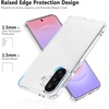 image:imageTENOC Phone Case for Samsung Galaxy A54 5G Black Case AntiFingerprint Protective Bumper Matte CoverClear AntiYellowing