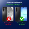 image:imageTENOC Phone Case for Samsung Galaxy A54 5G Clear Case Shockproof Protective Bumper Slim CoverBlack Matte