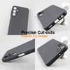 image:imageTENOC Phone Case for Samsung Galaxy A54 5G Clear Case Shockproof Protective Bumper Slim CoverBlack Matte