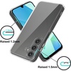 image:imageTENOC Phone Case for Samsung Galaxy A54 5G Clear Case Shockproof Protective Bumper Slim CoverClear AntiYellowing
