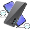 image:imageTENOC Phone Case for Samsung Galaxy A54 5G Clear Case Shockproof Protective Bumper Slim CoverClear AntiYellowing