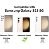 image:imageTENOC Phone Case for Samsung Galaxy S21 5G Clear Case Shockproof Protective Bumper Slim CoverBlack Matte