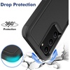 image:imageTENOC Phone Case for Samsung Galaxy S21 5G Clear Case Shockproof Protective Bumper Slim CoverBlack Solid