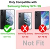 image:imageTENOC Phone Case for Samsung Galaxy S21 5G Clear Case Shockproof Protective Bumper Slim CoverClear AntiYellowing