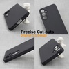 image:imageTENOC Phone Case for Samsung Galaxy S23 FE Clear Case NonYellowing Protective Bumper Hard Back CoverBlack Matte