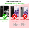image:imageTENOC Phone Case for Samsung Galaxy S23 FE Clear Case NonYellowing Protective Bumper Hard Back CoverBlack Matte