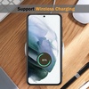 image:imageTENOC Phone Case for Samsung Galaxy S23 FE Clear Case NonYellowing Protective Bumper Hard Back CoverBlack Matte