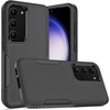image:imageTENOC Phone Case for Samsung Galaxy S23 FE Clear Case NonYellowing Protective Bumper Hard Back CoverBlack Solid