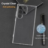 image:imageTENOC Phone Case for Samsung Galaxy S23 FE Clear Case NonYellowing Protective Bumper Hard Back CoverClear