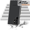 image:imageTENOC Phone Case for Samsung Galaxy S23 FE Clear Case NonYellowing Protective Bumper Hard Back CoverClear